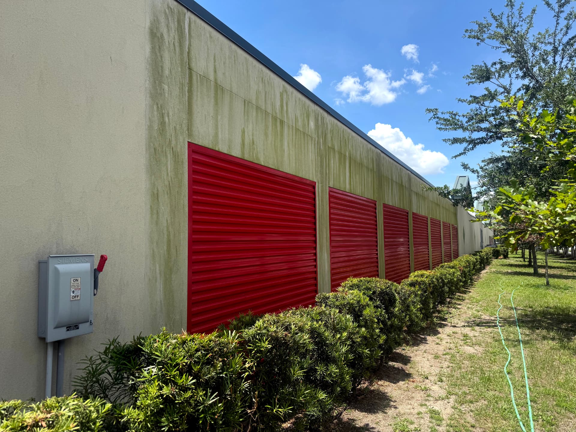 Before and after Commercial Washing