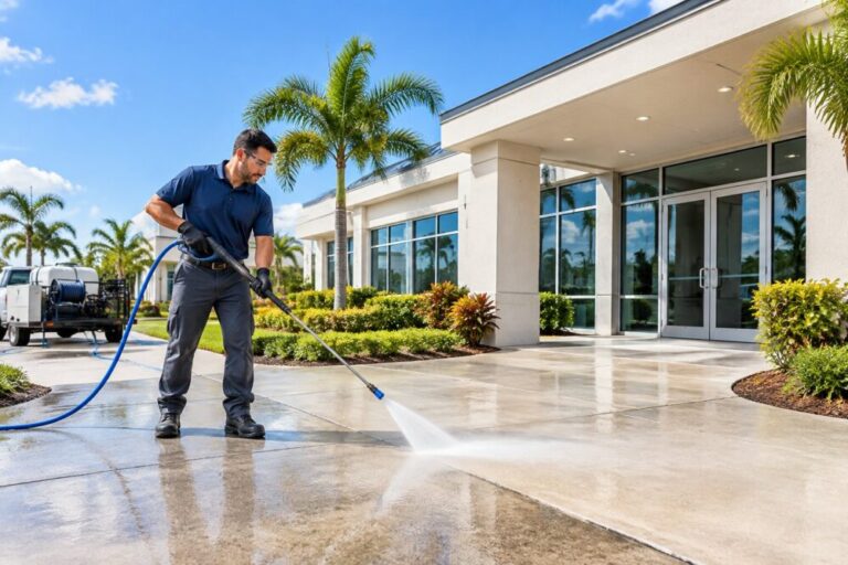 Commercial Exterior Cleaning in Orlando: What to Wash and How to Plan It