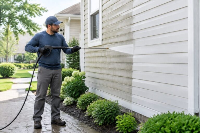 House Siding Cleaning: Which Method Protects Vinyl, Wood, Stucco, and Brick?