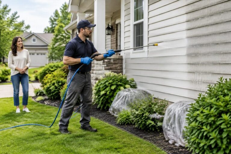 How Does Soft Washing Work? A Homeowner’s Guide to Safer Exterior Cleaning