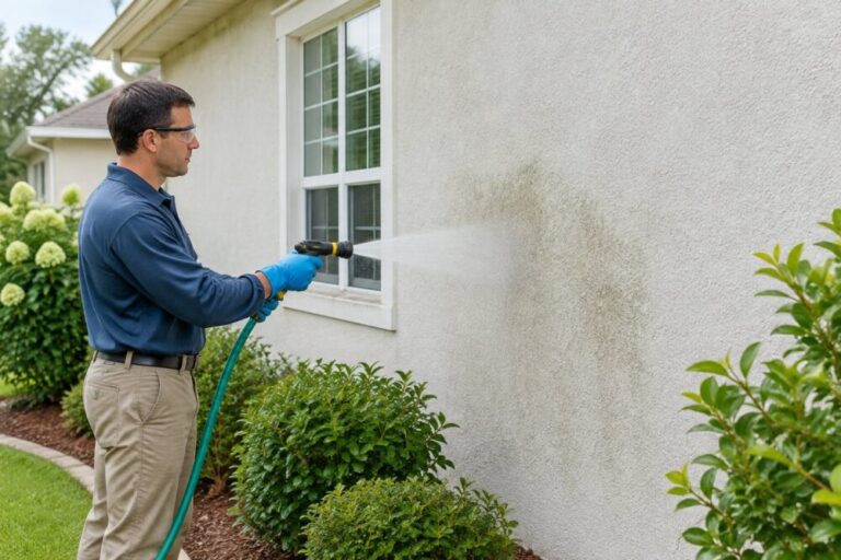 Soft Wash Stucco Safely: How to Clean Mildew Without Damaging Your Walls